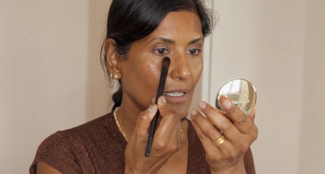 How To Stop Make-Up Settling Into Fine Lines