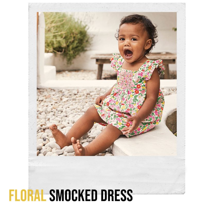 Floral Smocked Dress