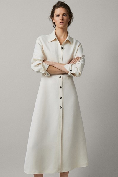 Shirt Dress from Massimo Dutti