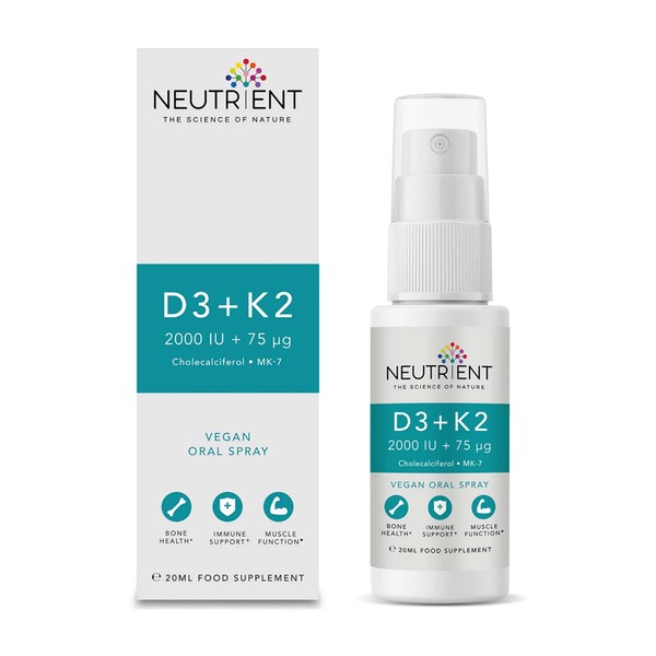 Vitamin D3 + K2 Spray from Neutrient