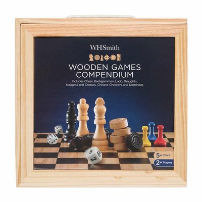 Wooden Games Compendium from WHSmith