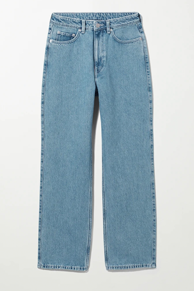 Rowe Extra High Straight Jeans