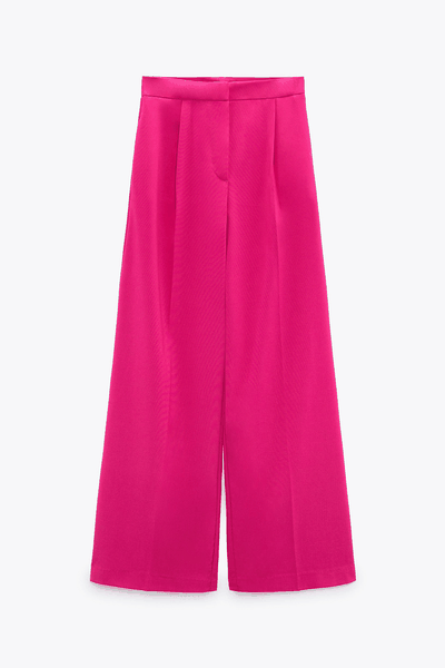 Masculine Wide Leg Trousers from Zara