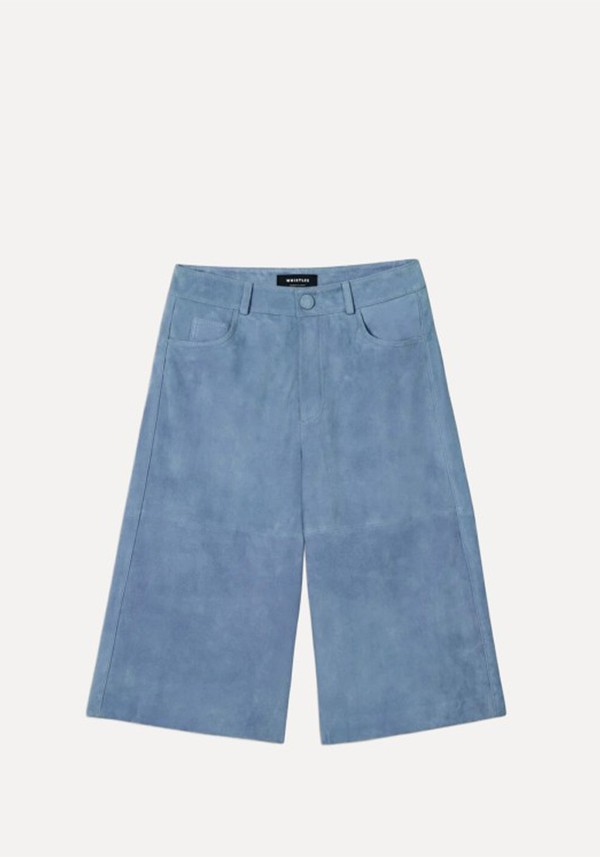 Suede Longline Shorts*