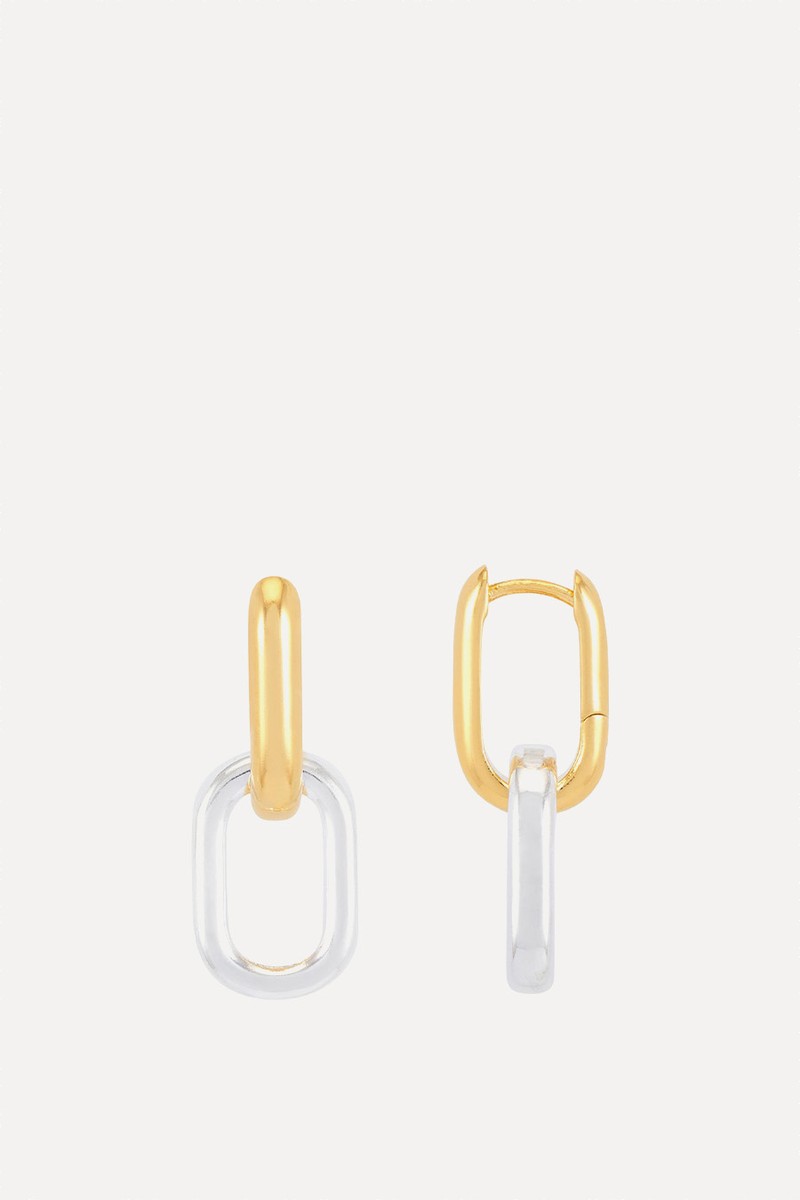 Detachable Link Hoop Earrings from ESTELLA BARTLETT