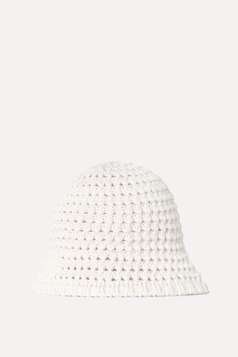 Crotchet Bucket Hat from COS