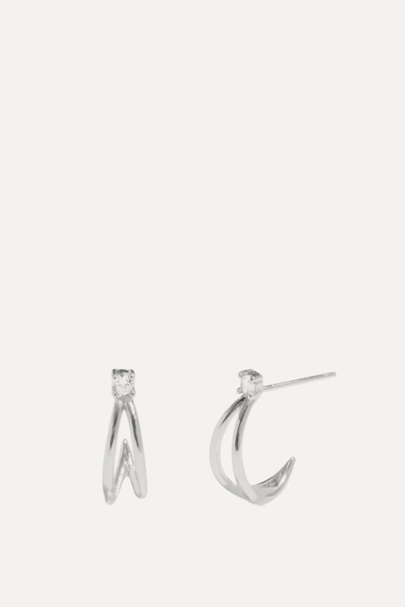 Soul Shine Cubic Zirconia Hoop Earrings