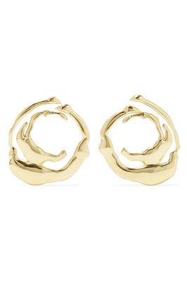 Coutts Gold-Tone Earrings from Ellery