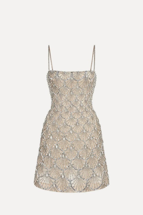 Seashell Beaded Mini Dress from Le Thanh Hoa
