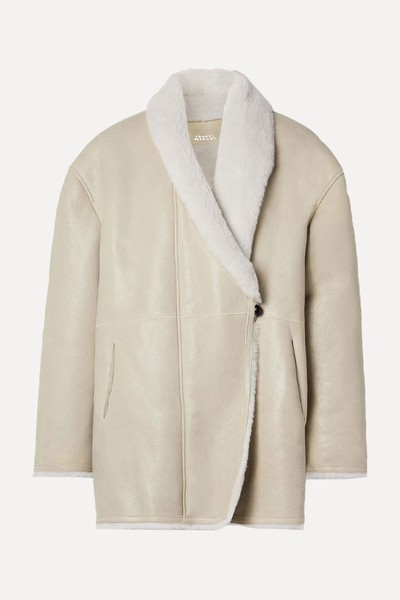 Elanore Shearling Jacket from ISABEL MARANT