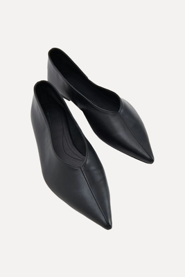 Leather Ballerinas from Reserved