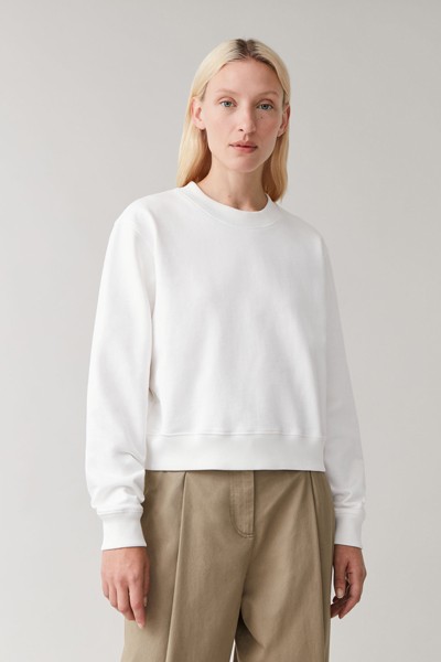 Boxy Cotton Sweatshirt from Cos