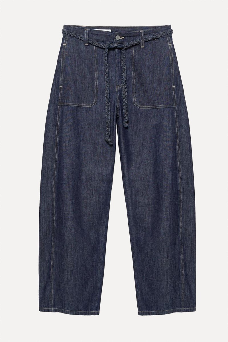 Balloon Jeans With Drawstring from Pull & Bear
