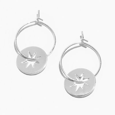 Star Charm Hoop Earrings  from & Other Stories