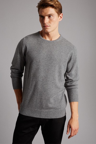 Pure Cashmere Crew Neck Jumper