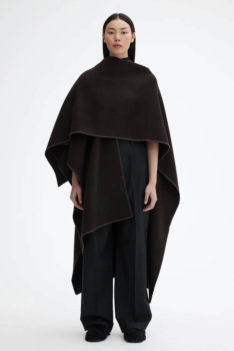 Jean Blanket Wool Cape from House Of Dagmar