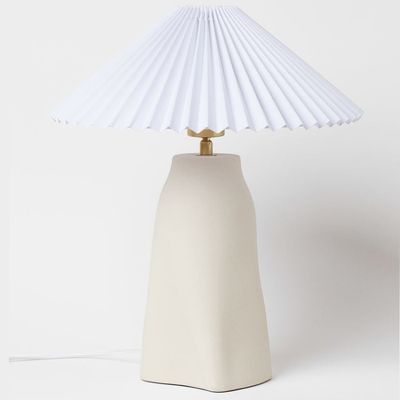 Pleated lamp shade from H&M