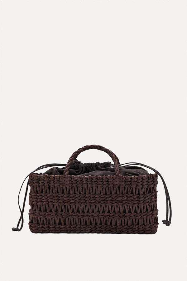 Medium Natural Fibre Tote Bag from Mango
