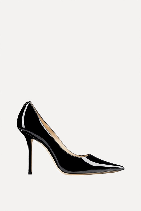 Leather Pointed-Toe Pumps from Jimmy Choo