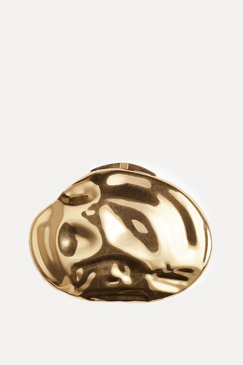 Asymmetric Metal Clutch from H&M