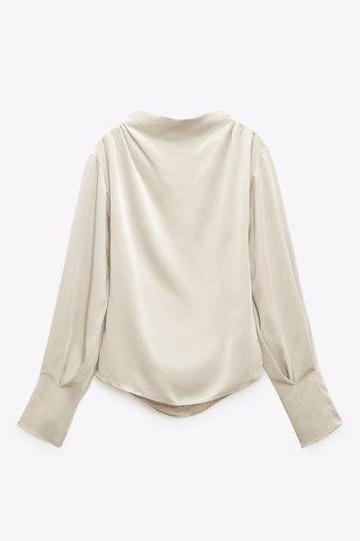 Satin Blouse from Zara