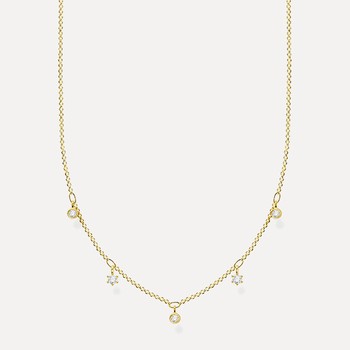 Zirconia Drops Necklace