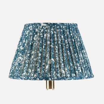 Lampshade In Blue Quartz from Fermoie