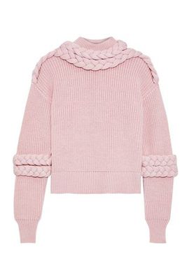 Port Braid-Trimmed Wool Sweater from Paper London