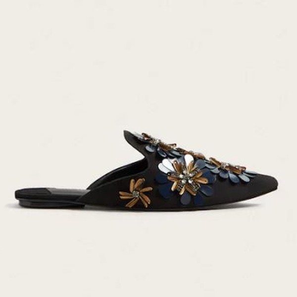 Beaded Mules from Mango