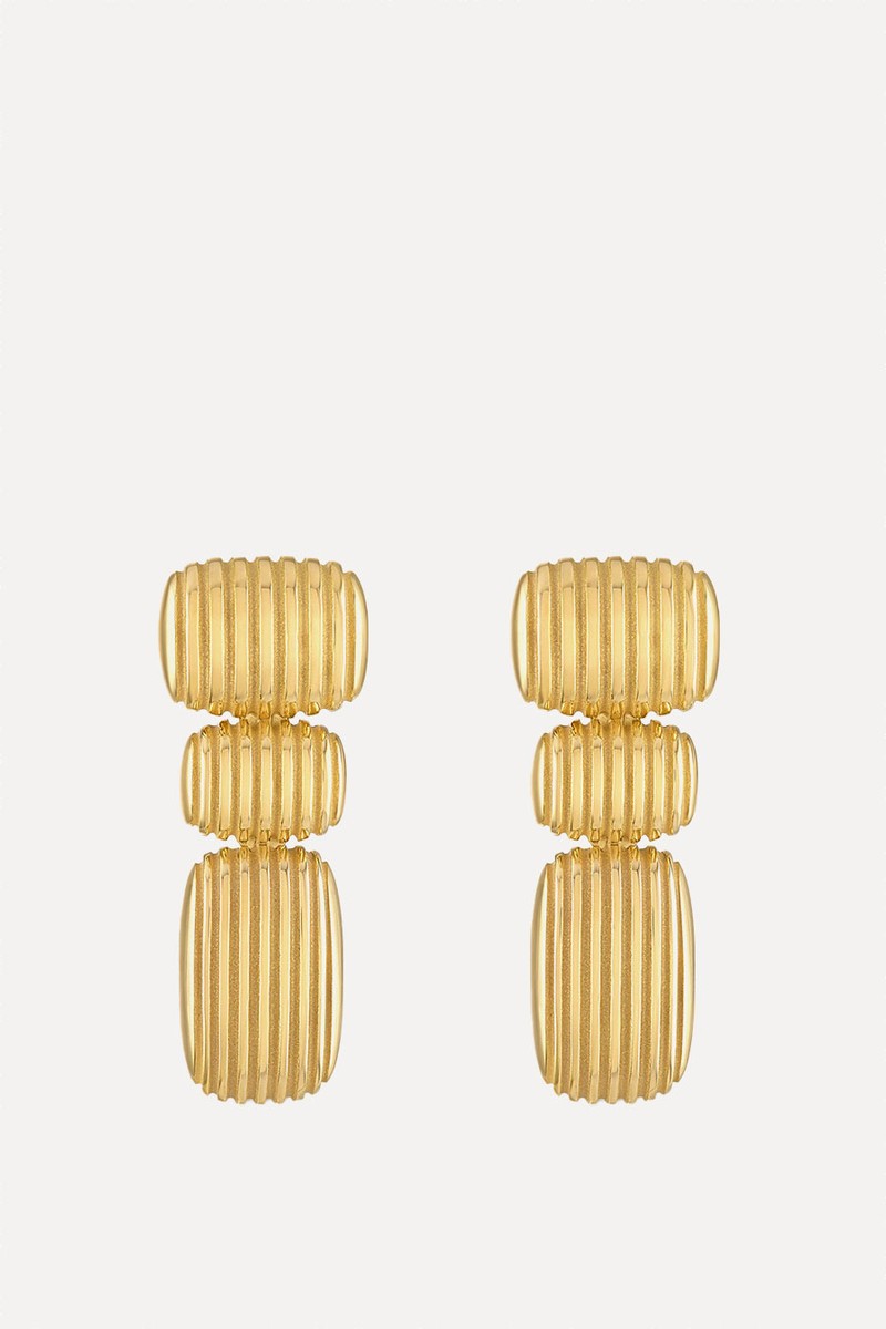 Isla 18K Yellow Gold Earrings from Pamela Zamore