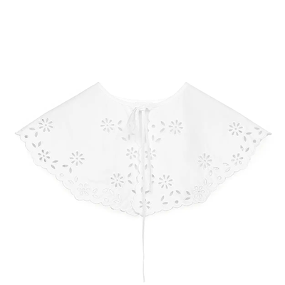 Embroidered Poplin Collar from Arket