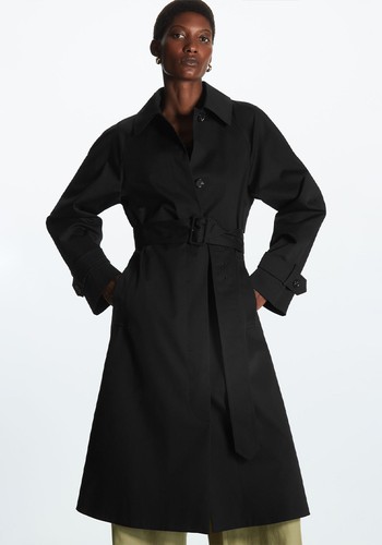 Twill Trench Coat