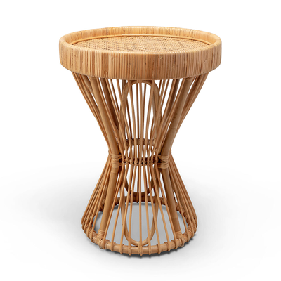 Small Caned Side Table 