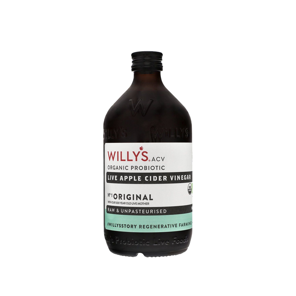 Organic Live Apple Cider Vinegar from Willy's.ACV