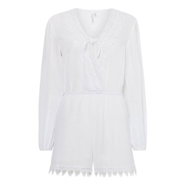 Love Bird Lace Trim Playsuit from Seafolly