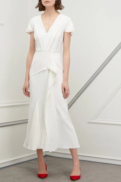 Short-Sleeved Midi Dress from Roland Mouret