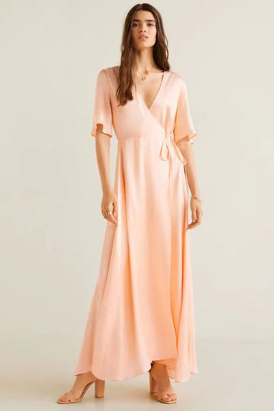 Satin Gown from Mango