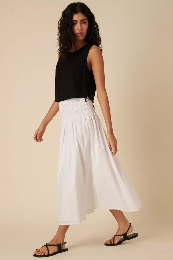 Thelma Pure Organic Cotton Midi Skirt from NOBODY'S CHILD