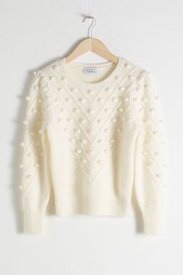 Wool Blend Bobble Sweater from & Other Stories