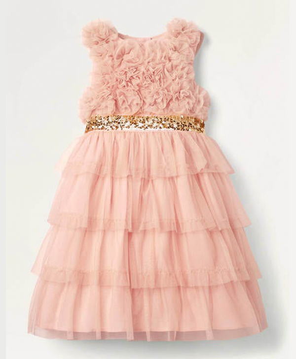 Ruffle Tulle Party Dress from Boden