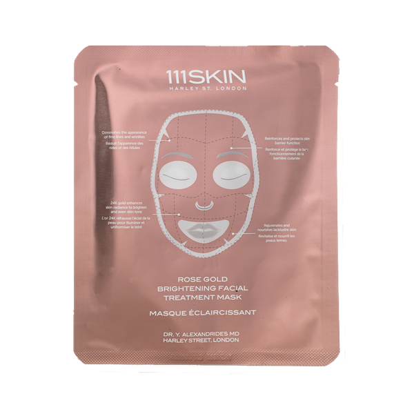 Rose Gold Brightening Facial Treatment Mask from 111Skin