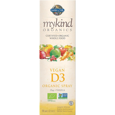 Organic Vegan D-3 Spray from Garden Of Life