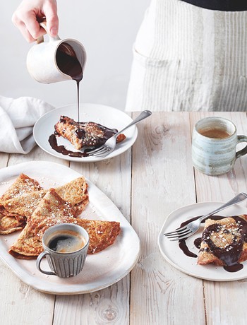 Oat & Orange Blossom Pancakes