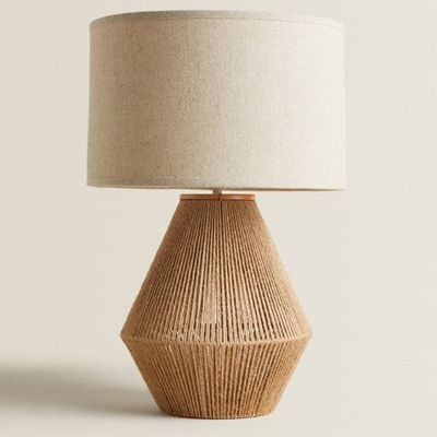 Lamp With Jute Base