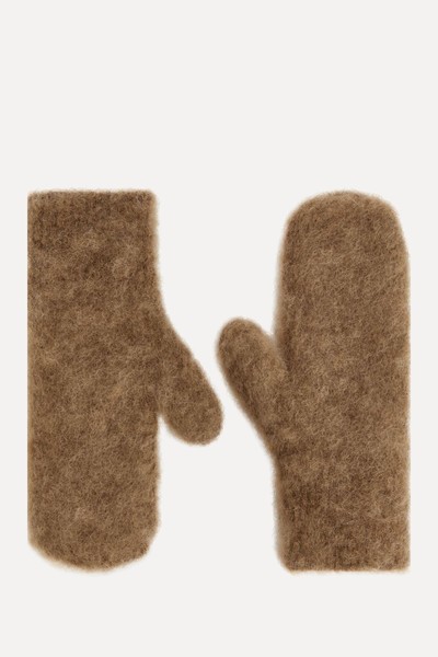 Mohair Blend Mittens from ARKET