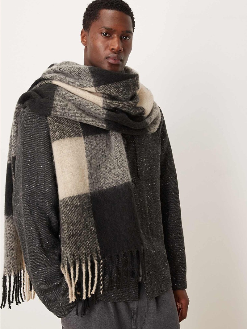 Wool Look Longline Coat from ASOS DESIGN