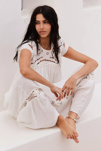 Cutwork Tee Dress, £158 | Free People