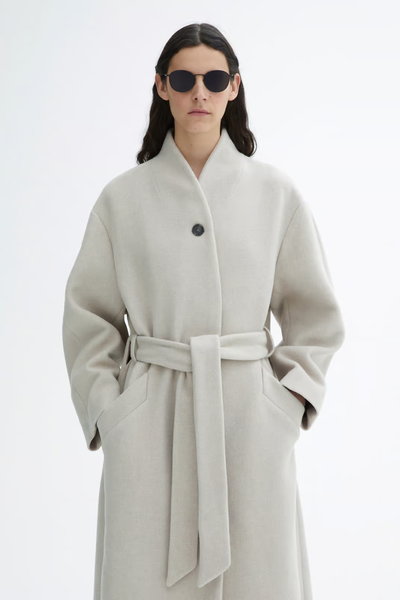 Oversize Belted Coat from House Of Dagmar