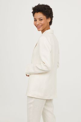 Fitted Linen Jacket from H&M