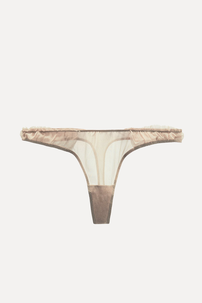 Silk Thong from Zara